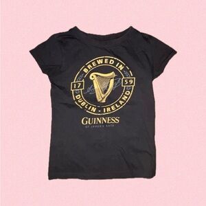 Guinness Black and Gold Tee